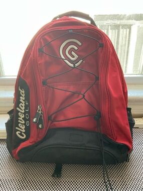 Cleveland Golf Red & Black Men's Backpack
